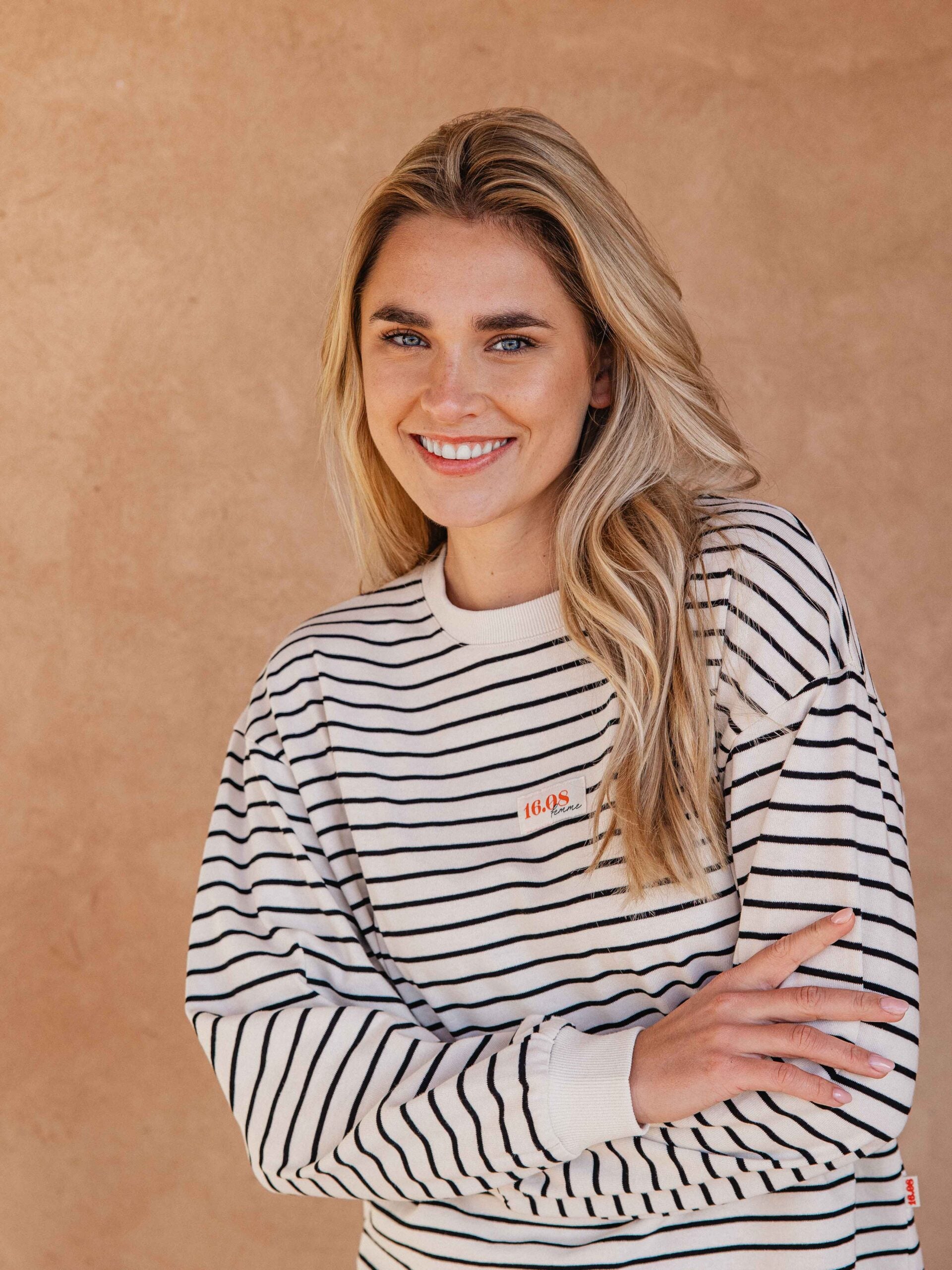 Off White Stripe Longsleeve