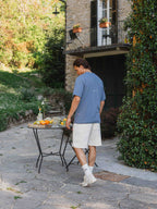 Blue Como Oversized T-shirt