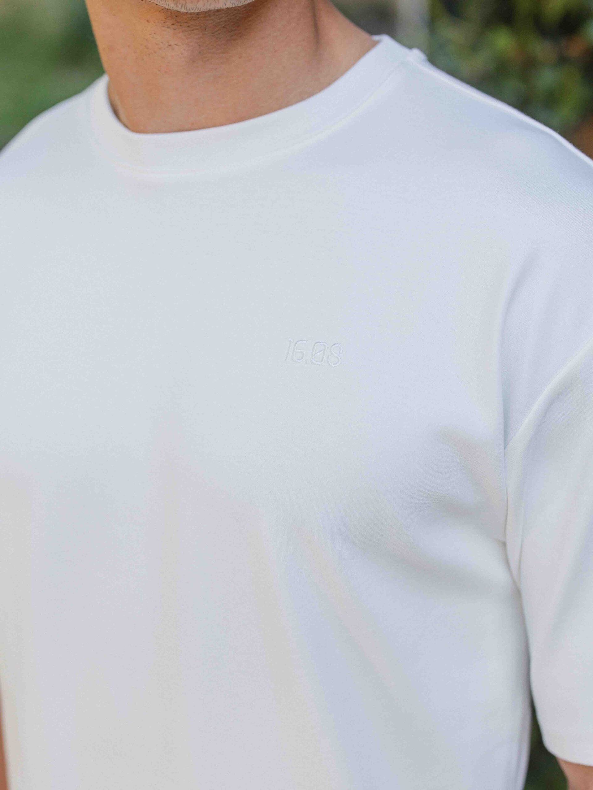 White Lago Di Como Oversized T-shirt