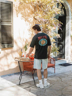 Green Spaghetti Oversized T-shirt