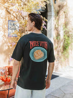 Green Spaghetti Oversized T-shirt