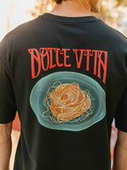 Green Spaghetti Oversized T-shirt