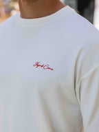 Off White Spaghetti Oversized T-shirt