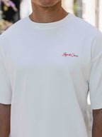 Off White Spaghetti Oversized T-shirt