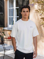 White Bruchetta Oversized T-shirt