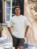 Beige Limone Oversized T-shirt