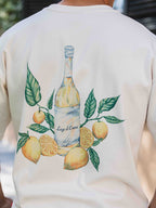 Beige Limone Oversized T-shirt