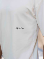 Beige Limone Oversized T-shirt