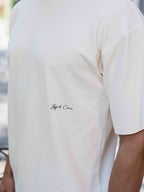 Beige Limone Oversized T-shirt
