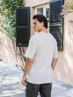 Taupe Lemon Oversized T-shirt