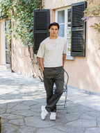 Taupe Lemon Oversized T-shirt