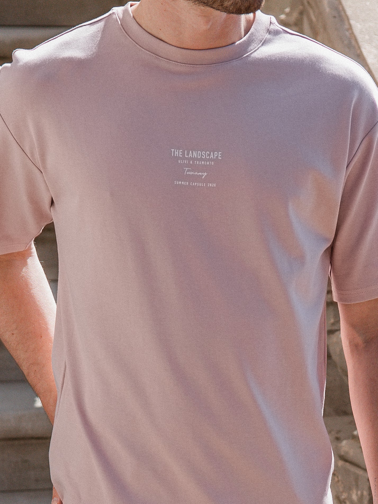 Pink Land Oversized T-shirt