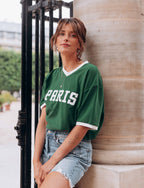Paris T-shirt Green Sample