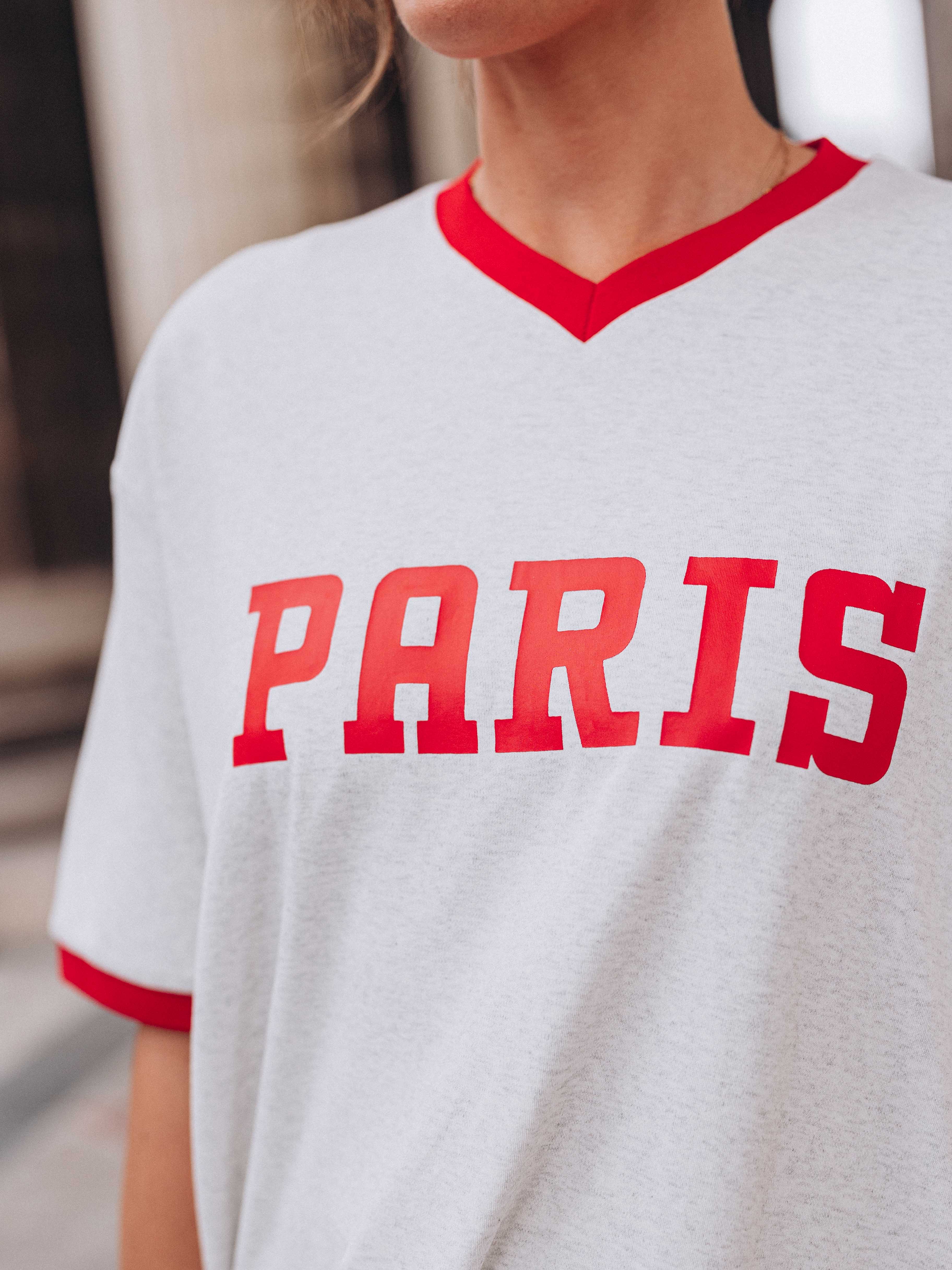 Paris T-shirt Grey Sample