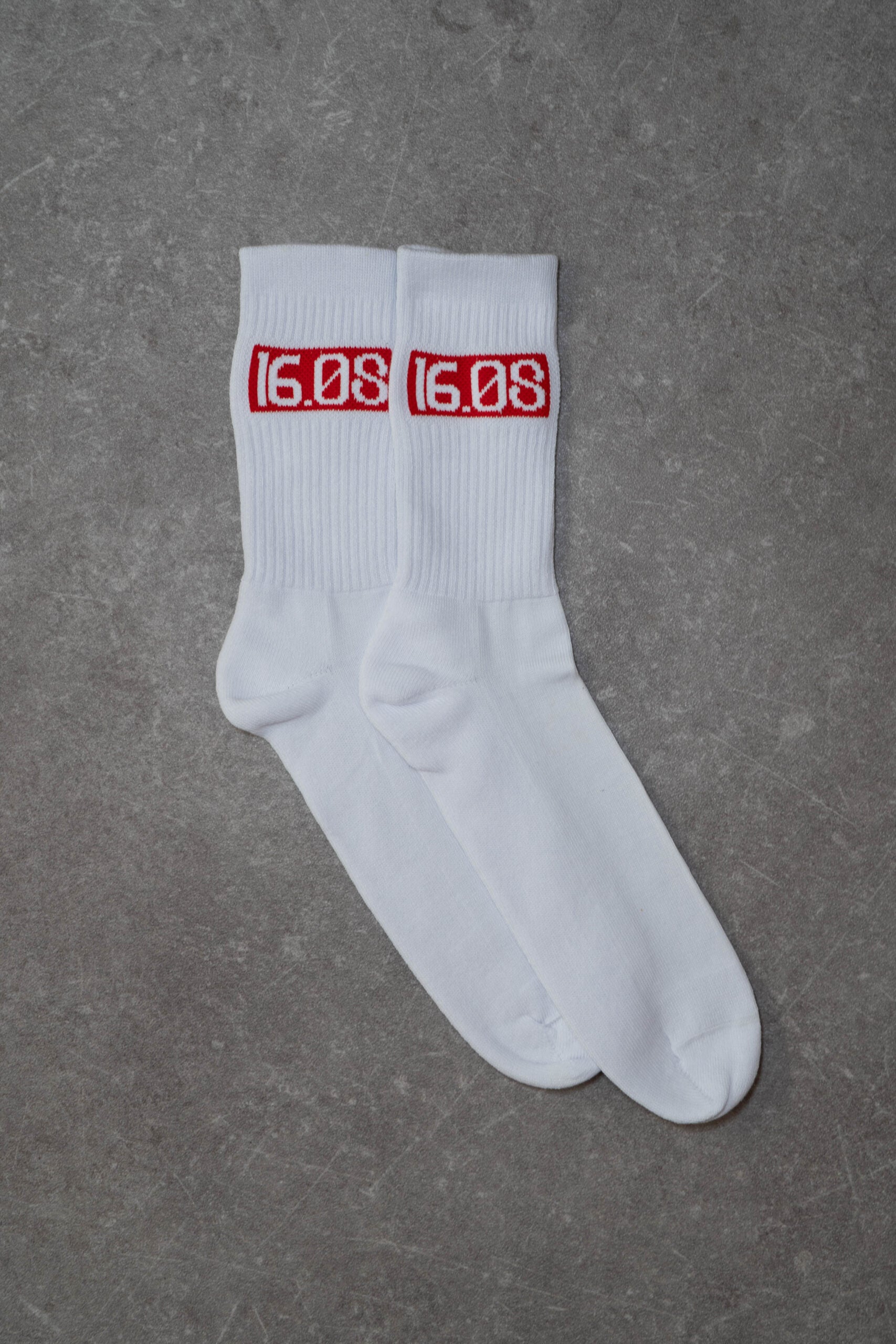 Logo Sock White