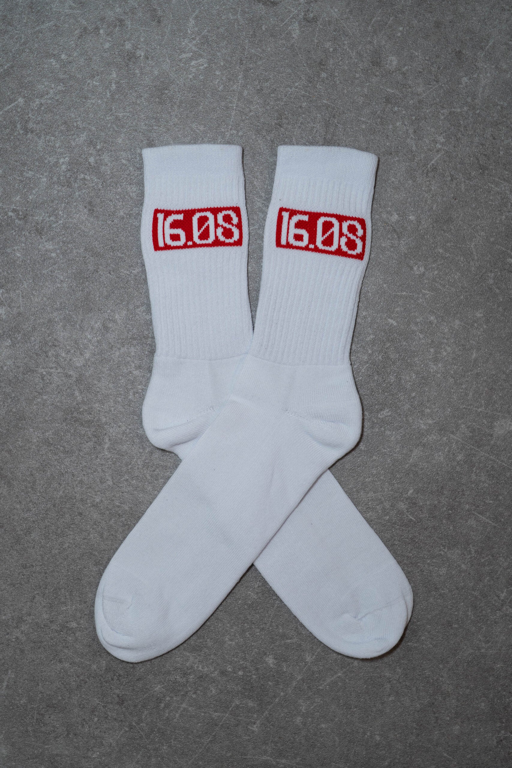 Logo Sock White