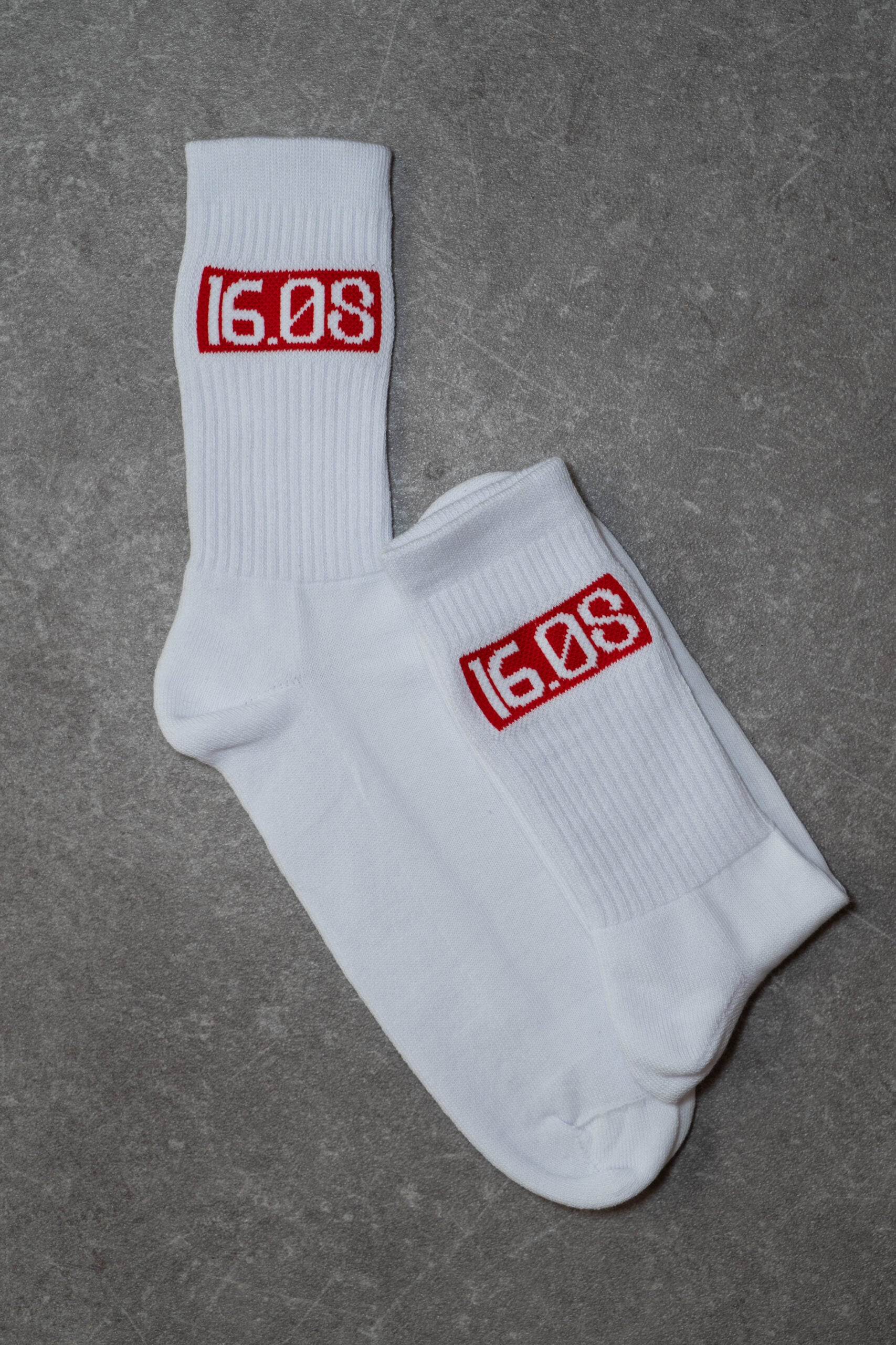 Logo Sock White