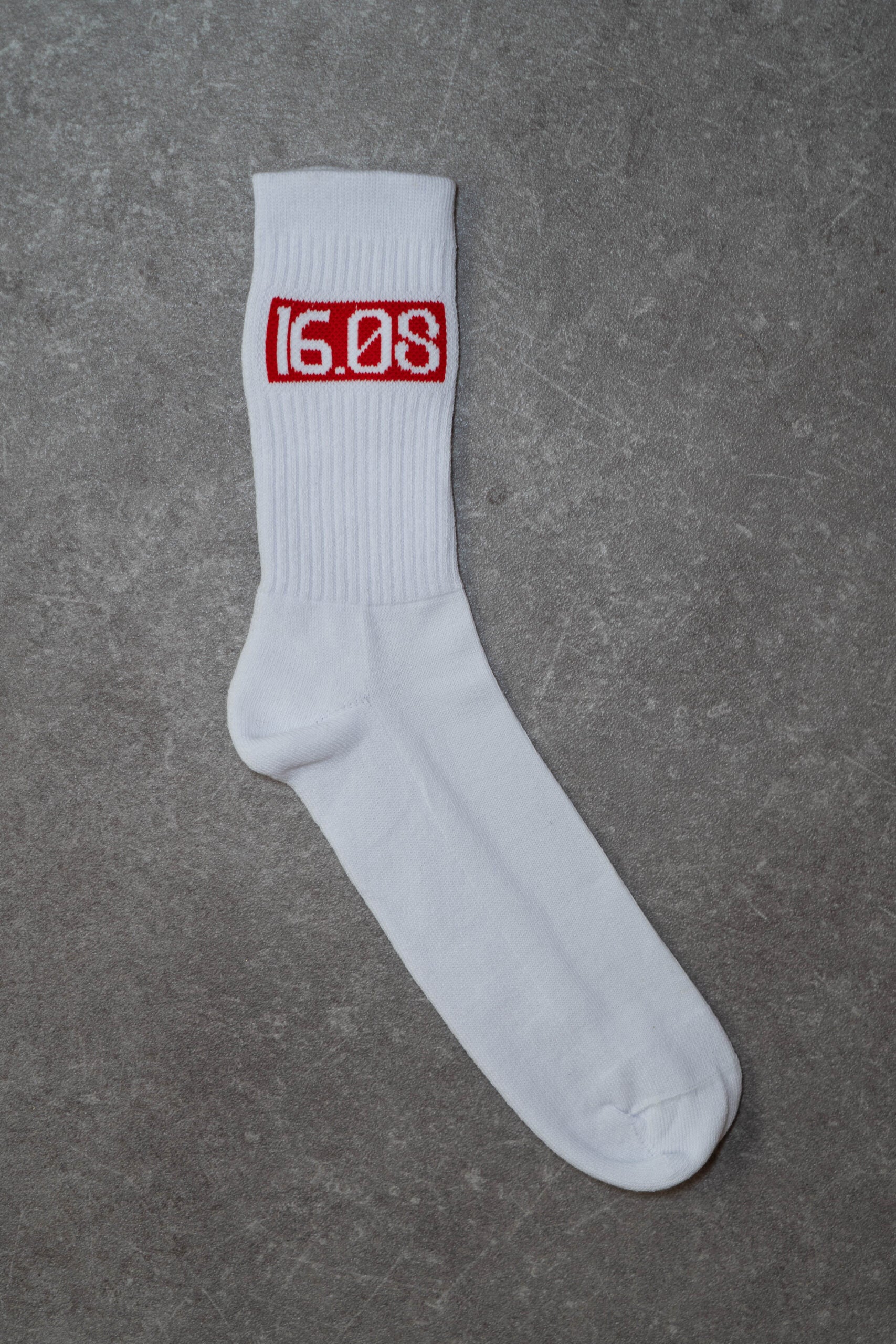 Logo Sock White