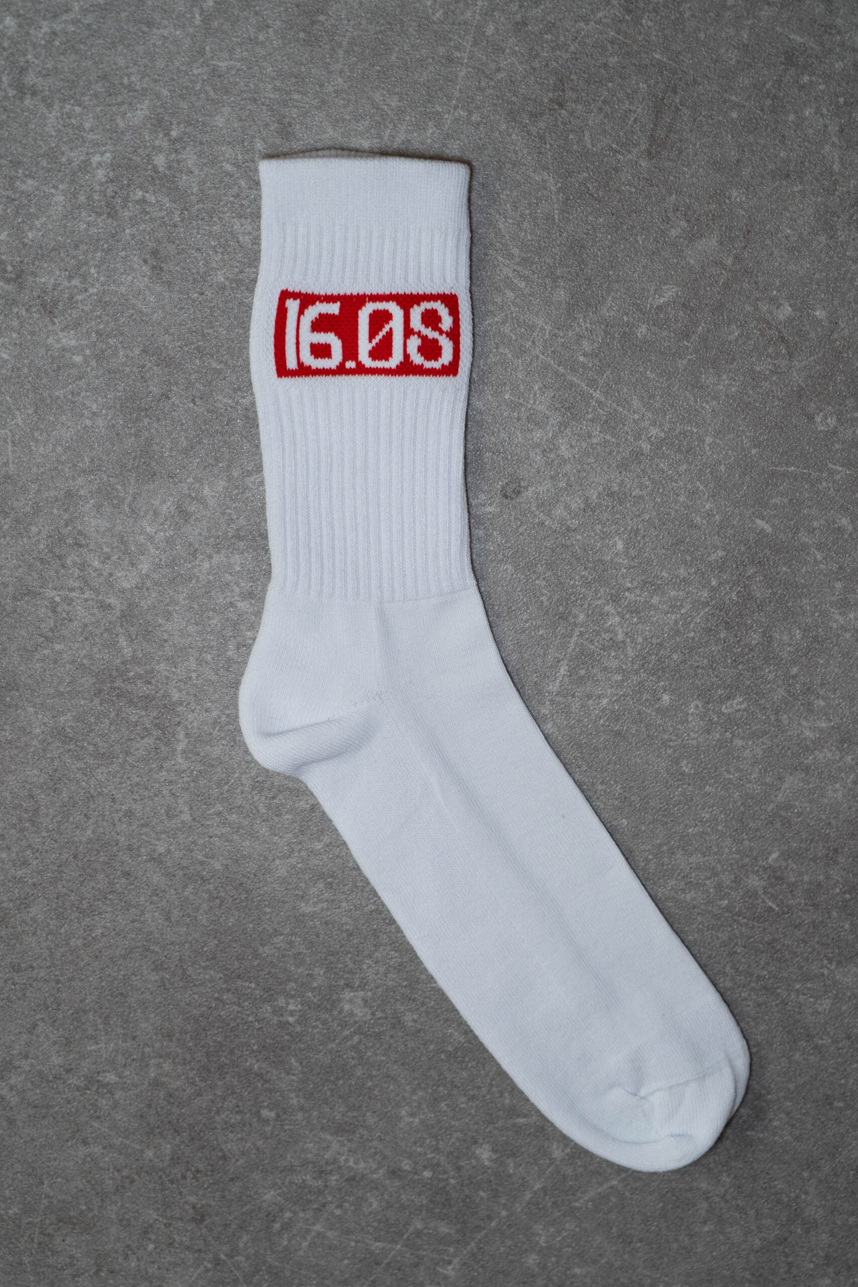 Logo Sock White