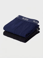 2-pack Boxershorts Black