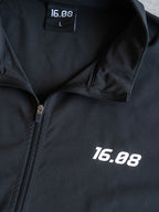 Black Sport Half Zip Longsleeve