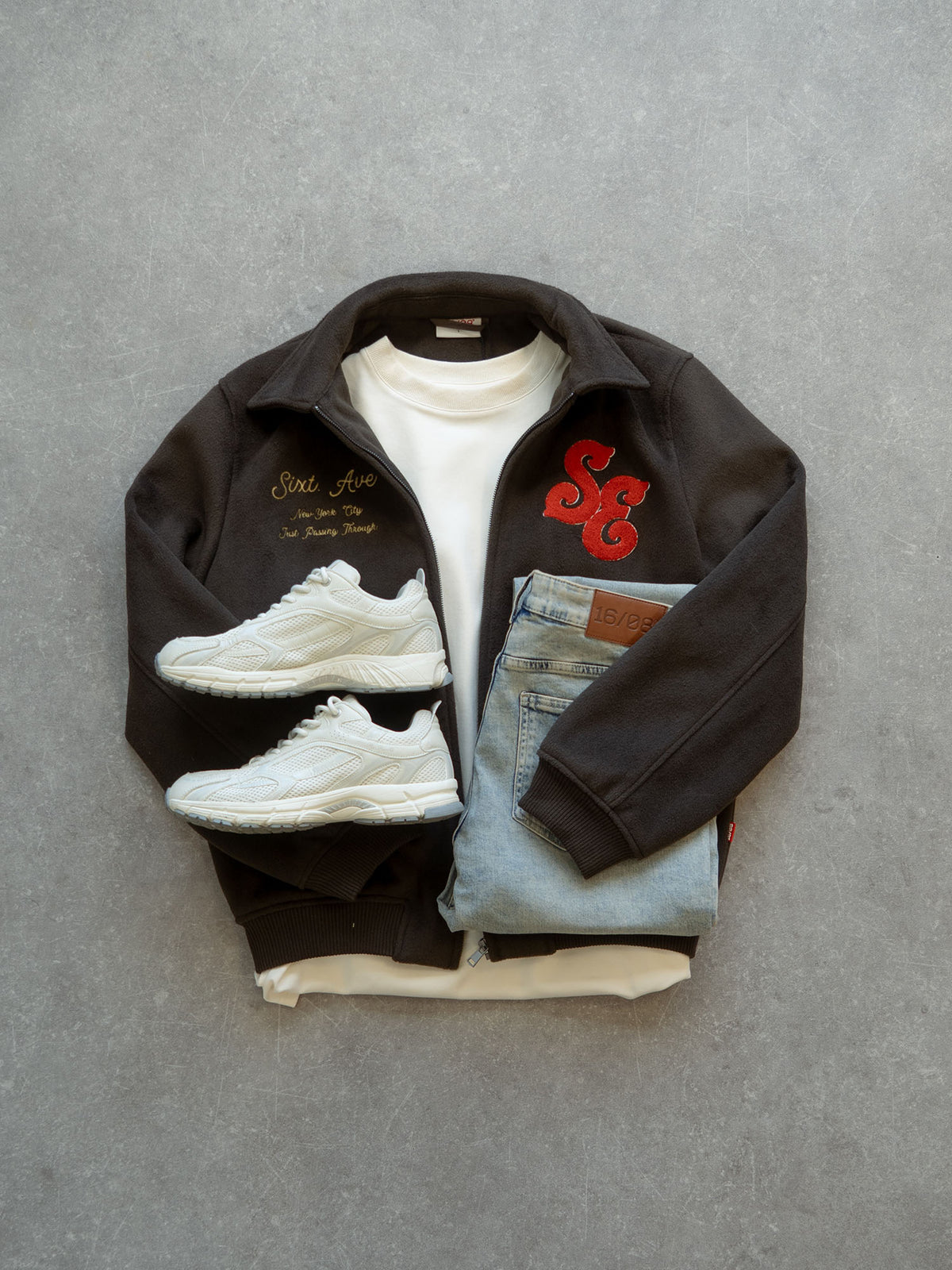 Brown Varsity Outfit