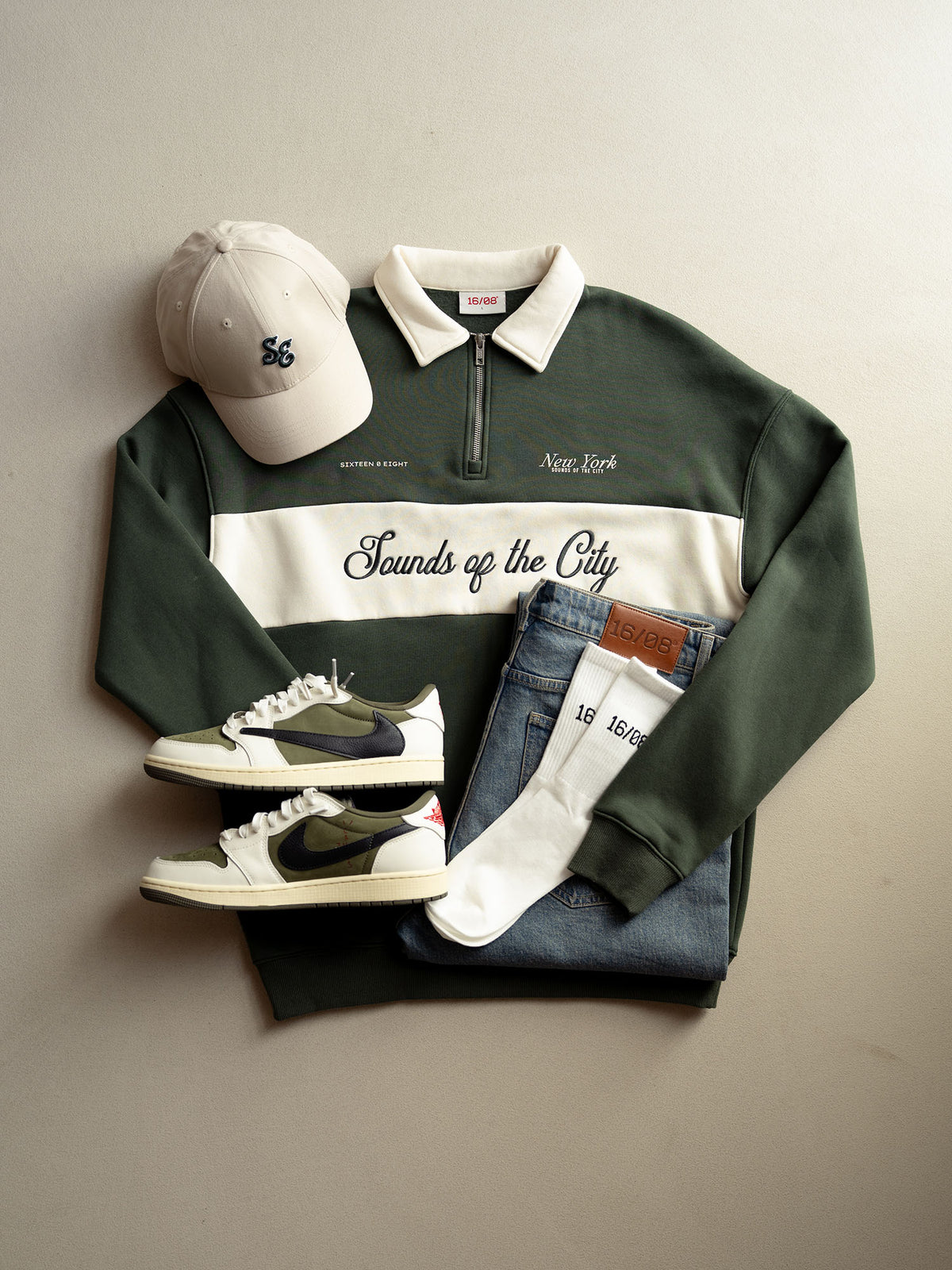 Taupe Klassisches Outfit
