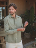 Light Green Cotton Shirt