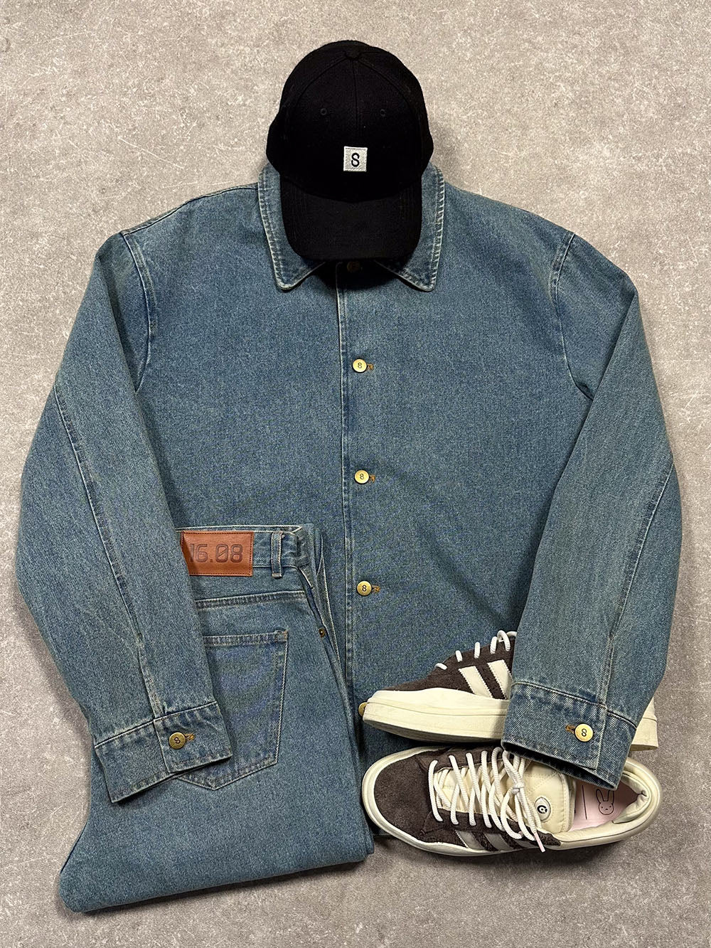 New Washed Denim Outfit