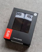 2-pack Boxershort Black