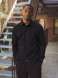 Black Structured Shirt