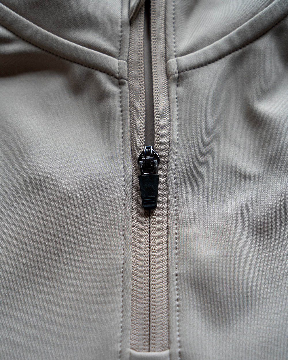 Sports Fleece Sweater Beige