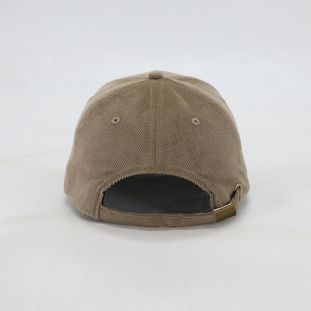 Brown Corduroy S Cap