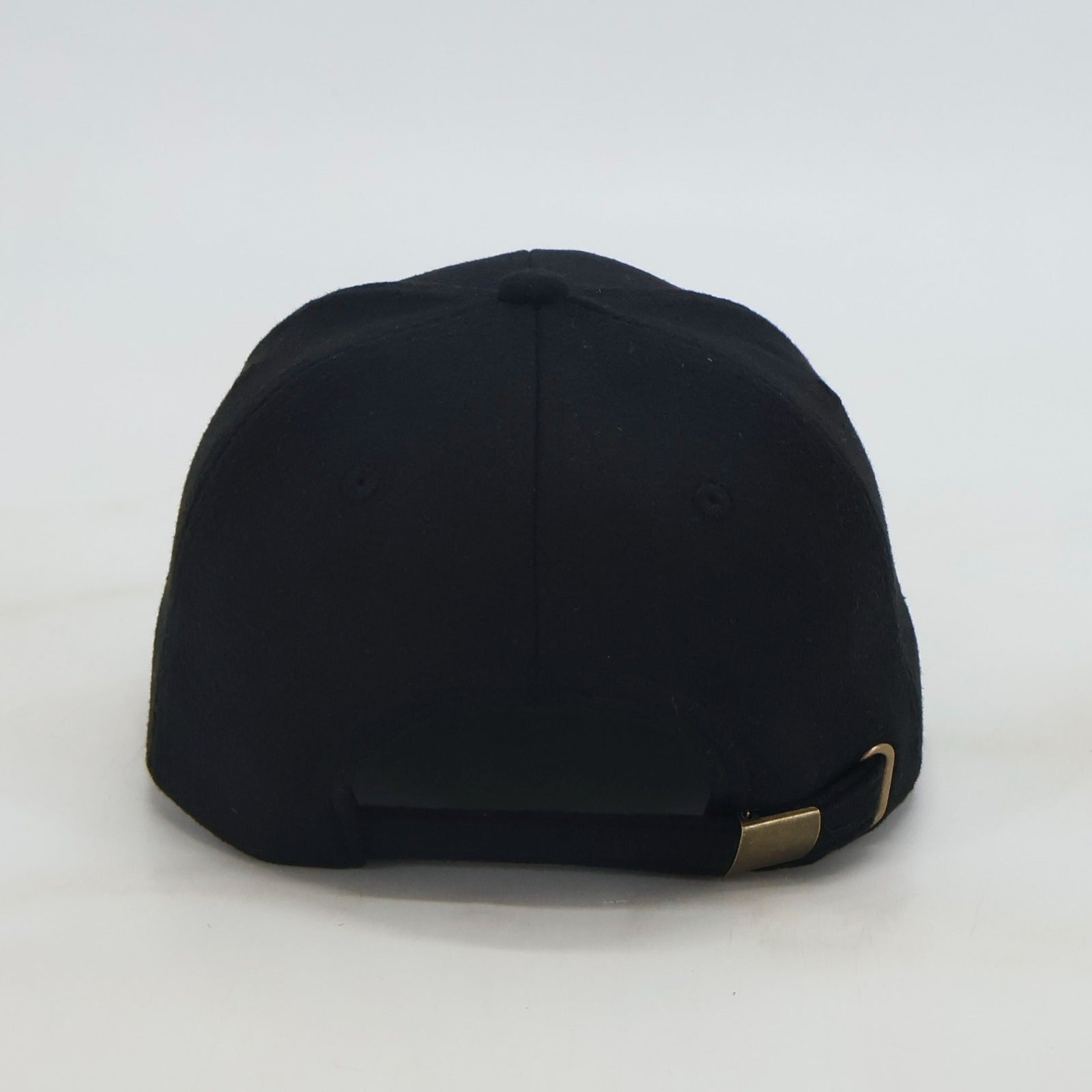 Black Wool Cap