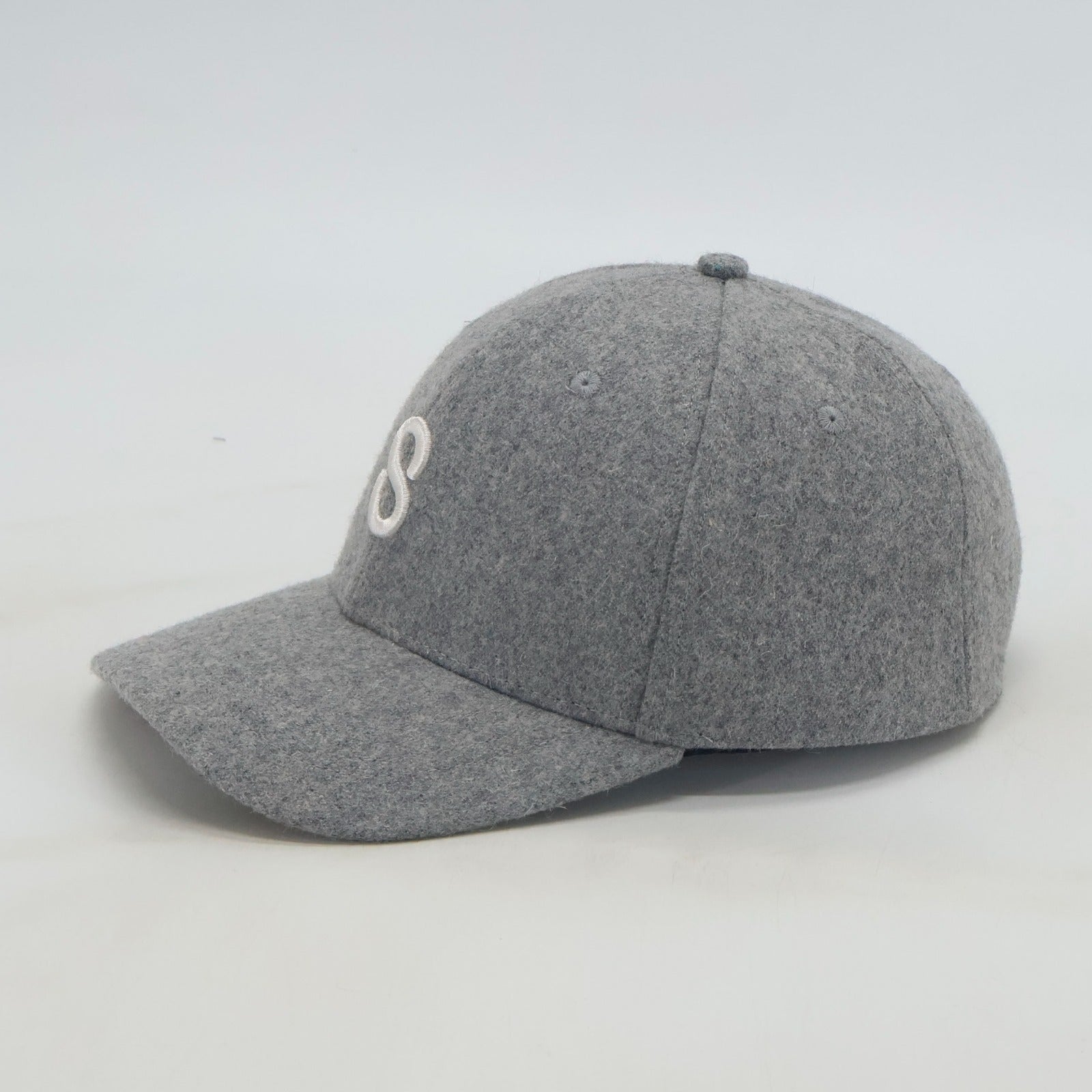 Grey Wool Cap