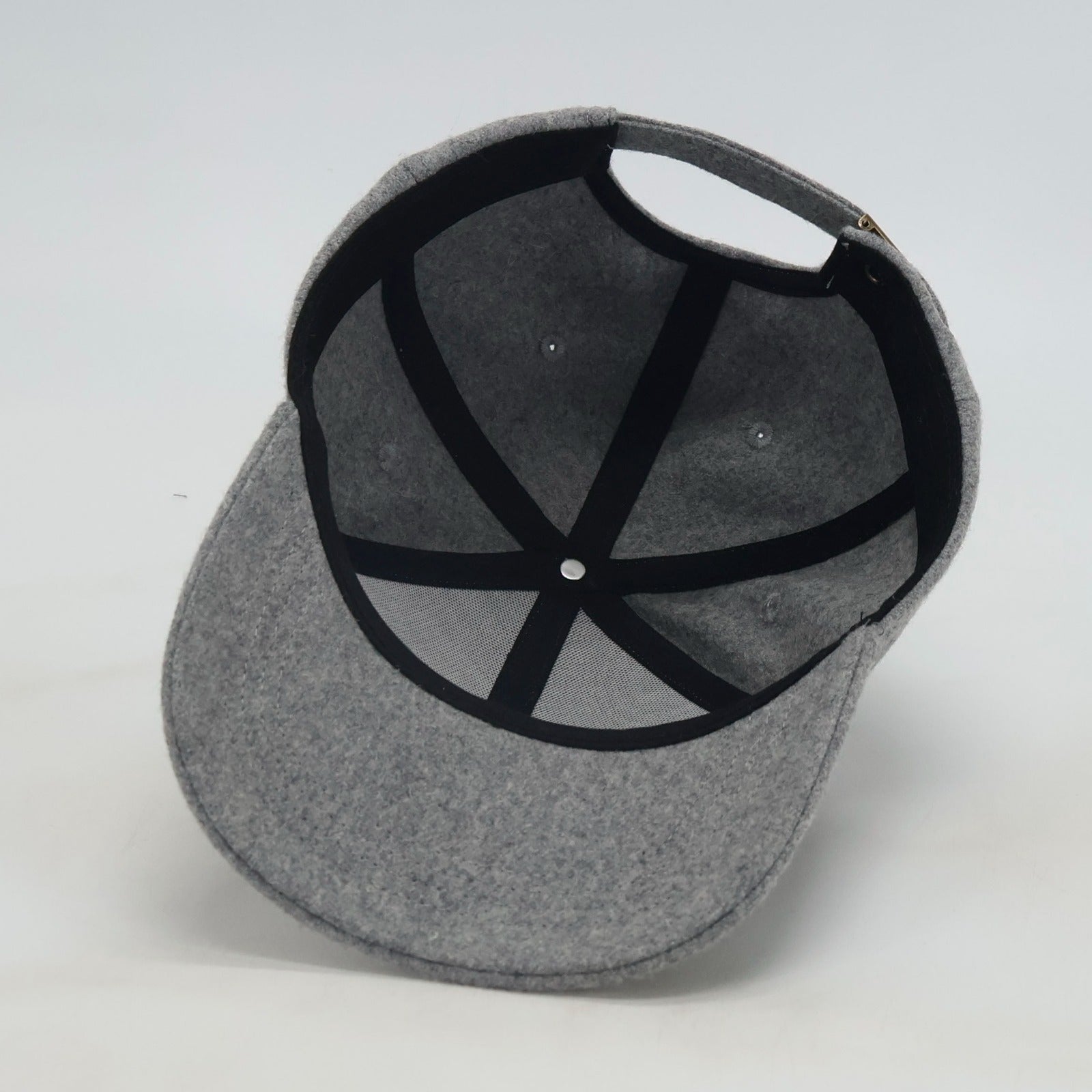 Grey Wool Cap