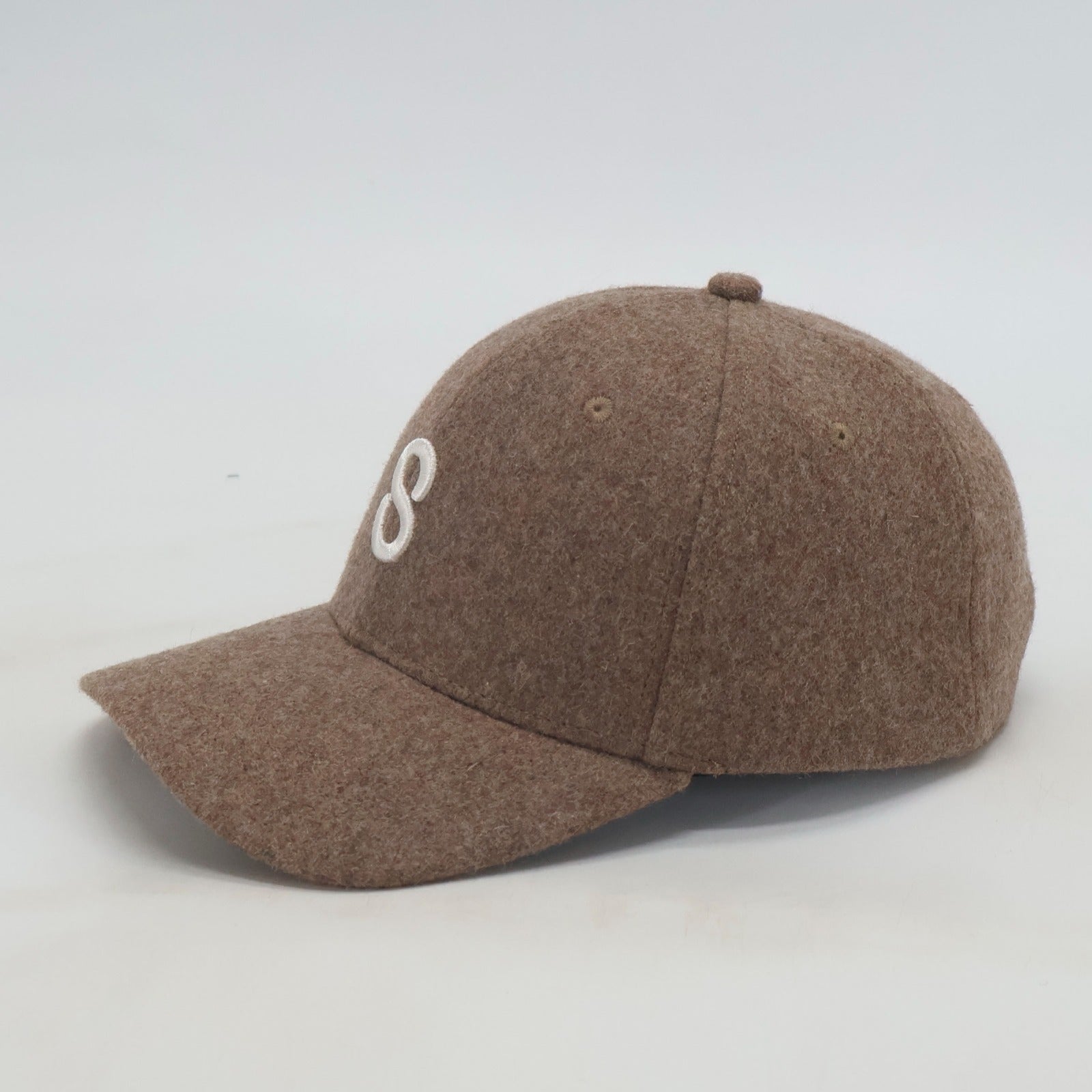 Brown Wool Cap