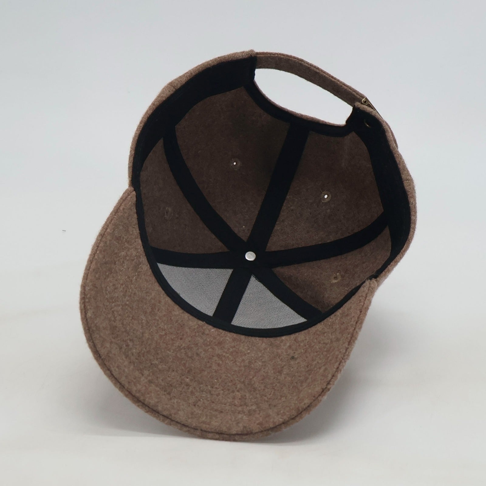 Brown Wool Cap
