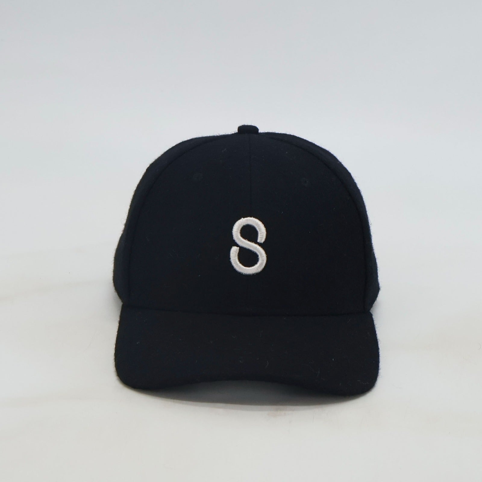 Black Wool Cap