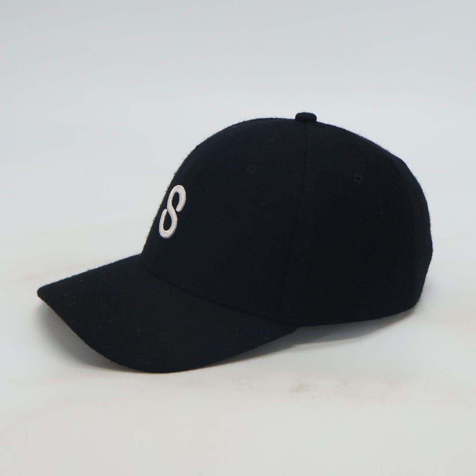 Black Wool Cap
