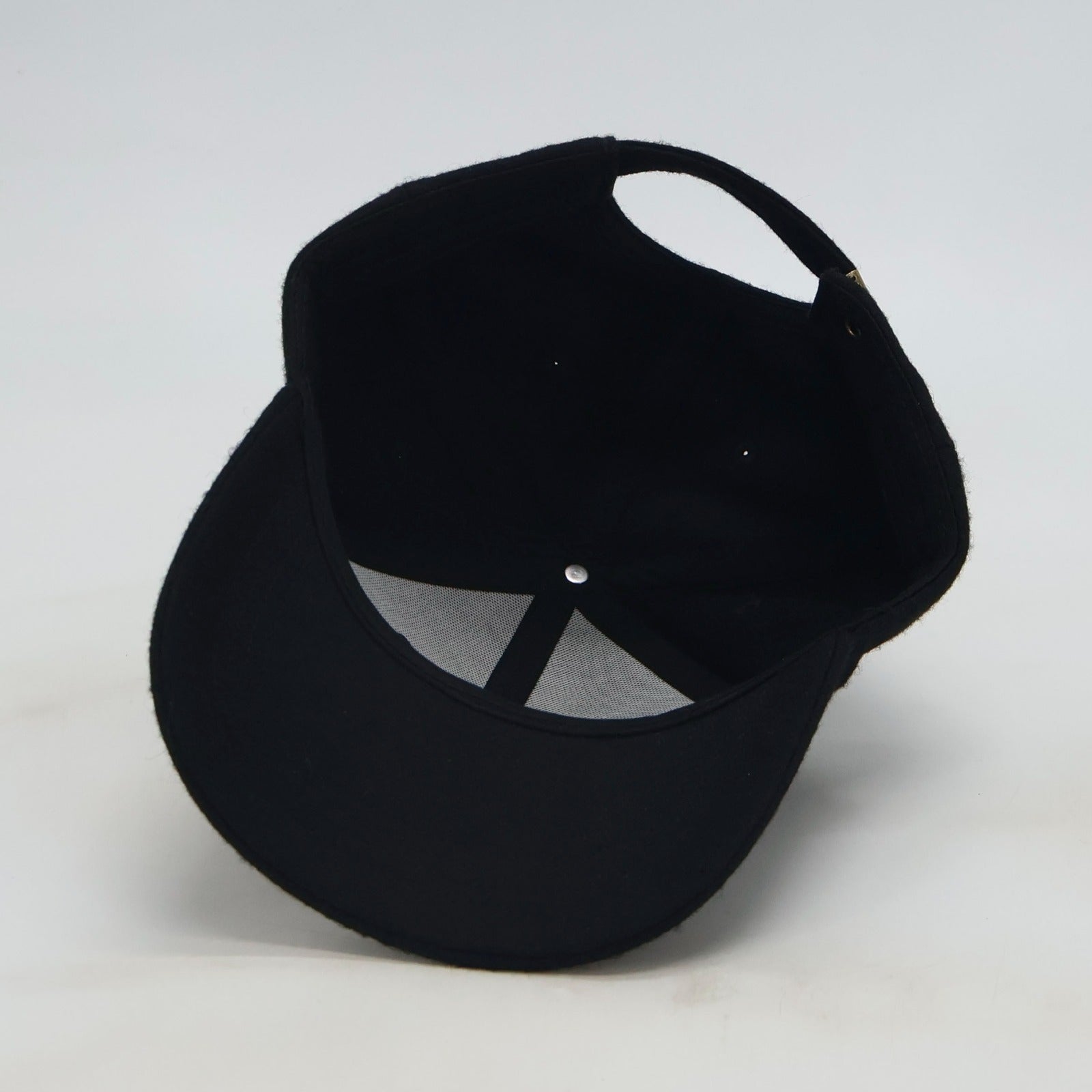 Black Wool Cap