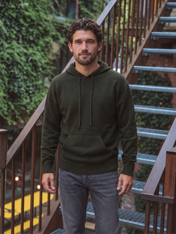 Army Knit Hoodie