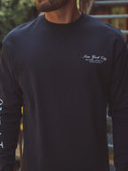 Navy NYC Oversized Longsleeve