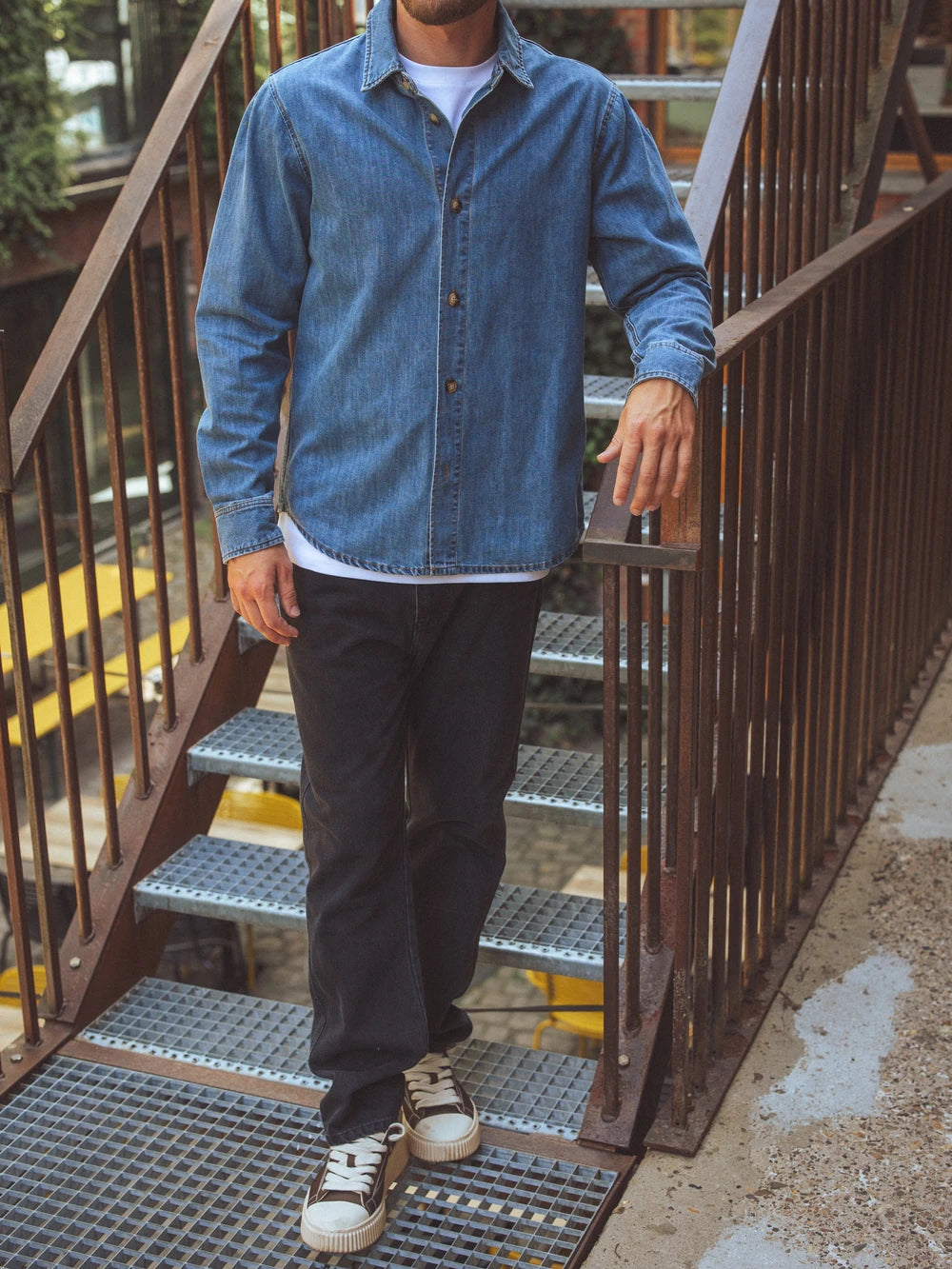 Denim Oversized Shirt