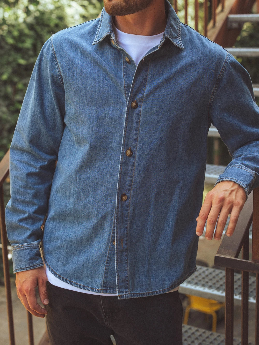 Denim Oversized Shirt