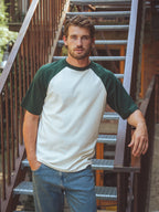 Green Raglan Oversized T-shirt