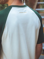 Green Raglan Oversized T-shirt