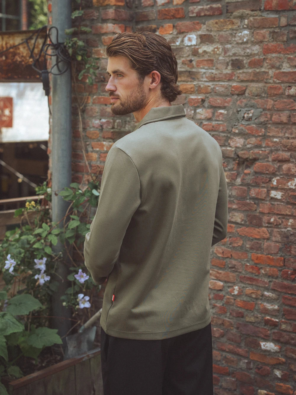 Green Button Longsleeve