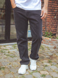 Washed Black Denim Jeans