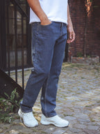 Dark Brown Stretch Denim Jeans
